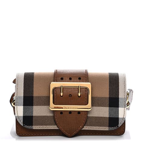 burberry madison buckle bag|BURBERRY House Check Bridle Calfskin Small Madison Buckle .